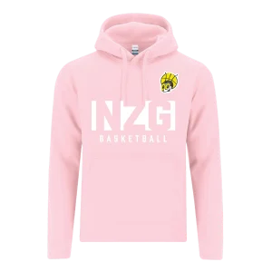 KK Novi Zagreb hoodie, roza