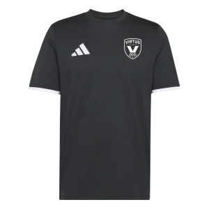 Adidas majica s grbom crna